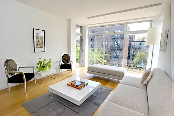 Living room at 272 St Mark's Avenue